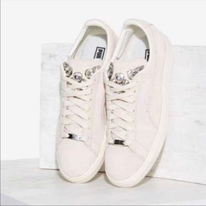 Rare Puma basket suede jewel sneakers
